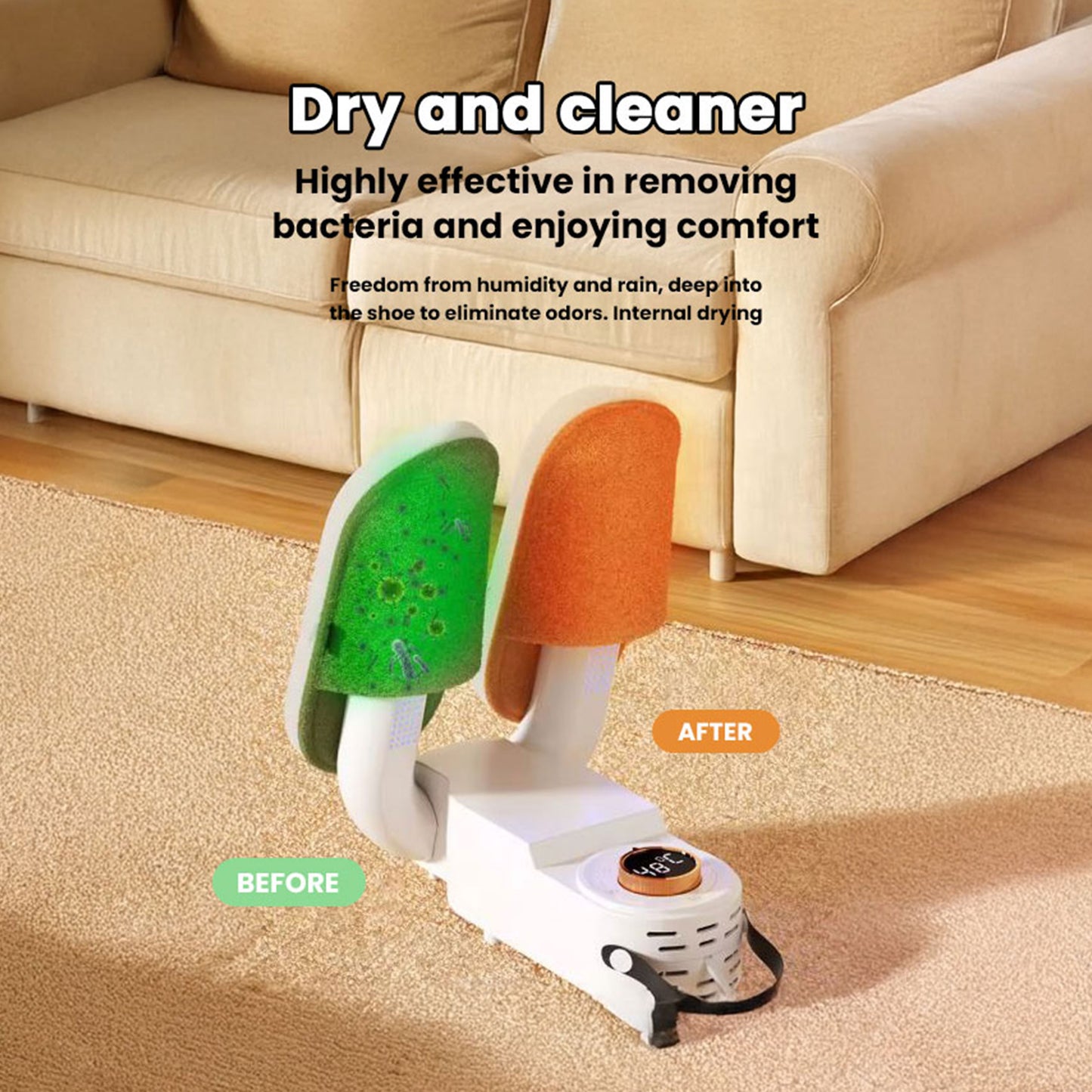 🔥 LAST DAY 50% OFF! 🔥 DrySole Pro – Electric Shoe & Boot Dryer