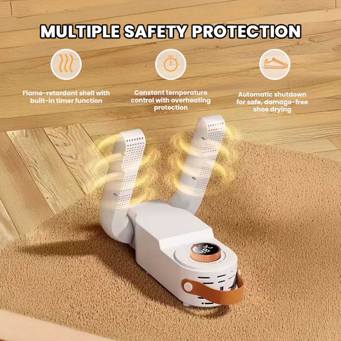 🔥 LAST DAY 50% OFF! 🔥 DrySole Pro – Electric Shoe & Boot Dryer