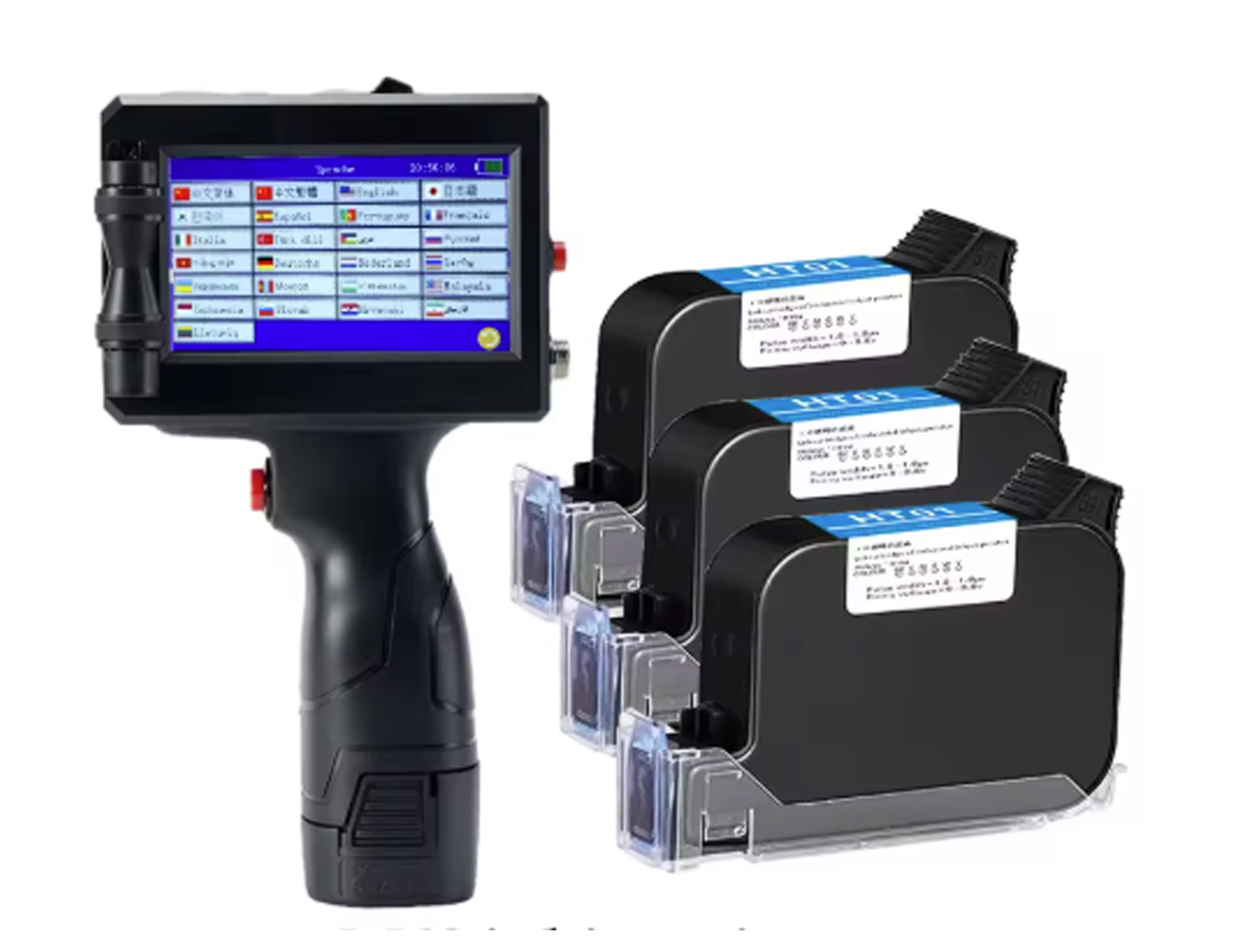 Device with 3 Cartridges