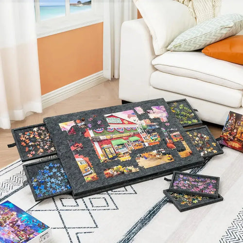 PuzzlePort – 2-in-1 Portable Puzzle Board